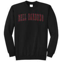 Bell Gardens California Souvenir Vacation College Style Red Sweatshirt