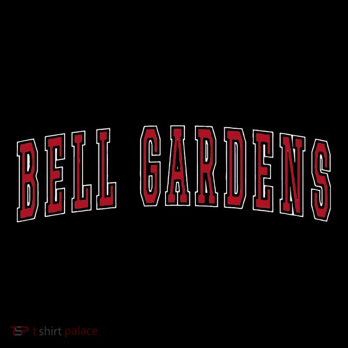 Bell Gardens California Souvenir Vacation College Style Red T-Shirt