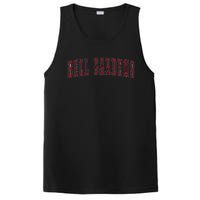 Bell Gardens California Souvenir Vacation College Style Red PosiCharge Competitor Tank