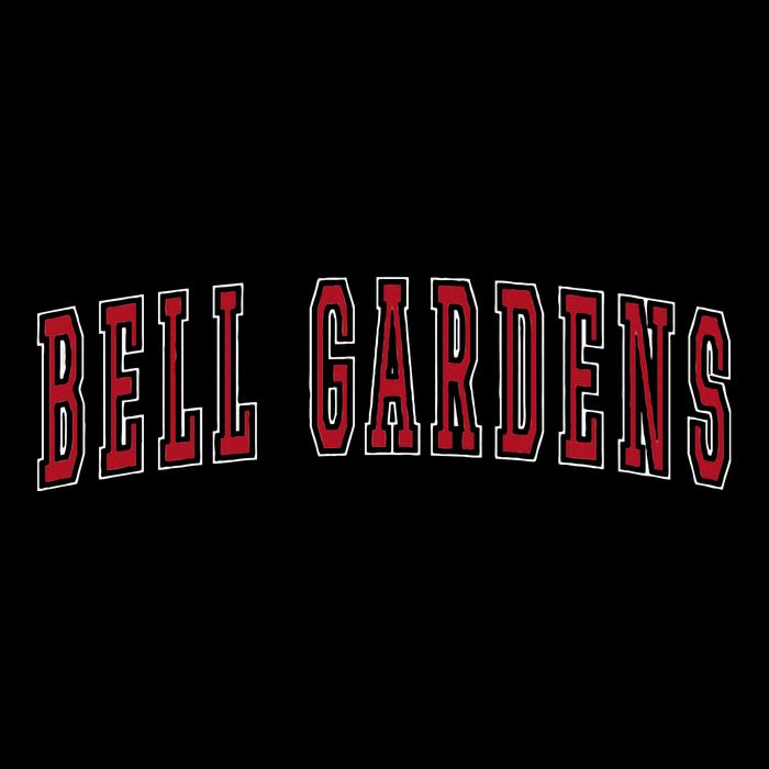 Bell Gardens California Souvenir Vacation College Style Red Toddler T-Shirt