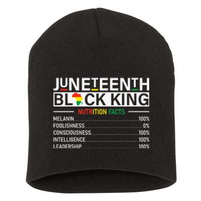 Black Graphic Colors To Wear Celebrate Juneteenth Funny Gift Short Acrylic Beanie