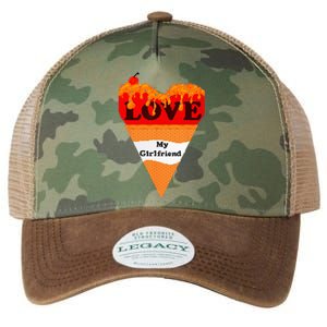 Boyfriend Girlfriend Couple Matching Love Ice Cream Legacy Tie Dye Trucker Hat