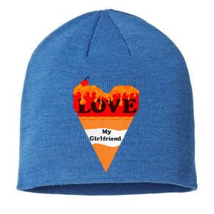 Boyfriend Girlfriend Couple Matching Love Ice Cream Sustainable Beanie