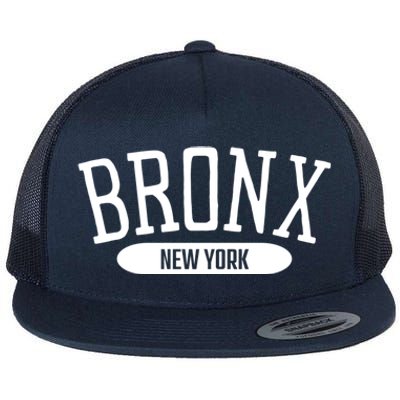 Bronx Gift College Style Bronx New York Ny Gift Flat Bill Trucker Hat