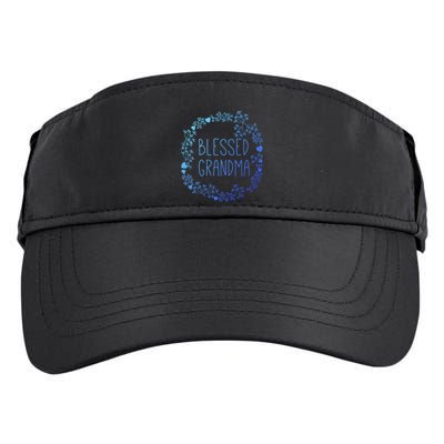 Blessed Grandma Christian Religious Funny Gift Best Grammy Ever Funny Gift Adult Drive Performance Visor