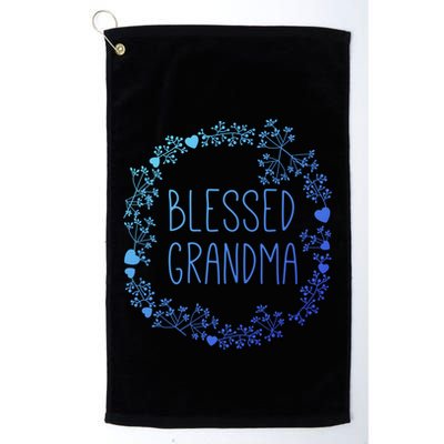 Blessed Grandma Christian Religious Funny Gift Best Grammy Ever Funny Gift Golf Towel