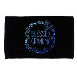 Blessed Grandma Christian Religious Funny Gift Best Grammy Ever Funny Gift Microfiber Hand Towel