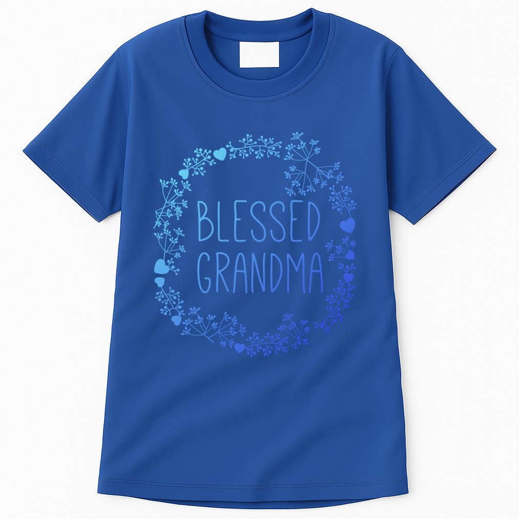 Blessed Grandma Christian Religious Funny Gift Best Grammy Ever Funny Gift Tall T-Shirt