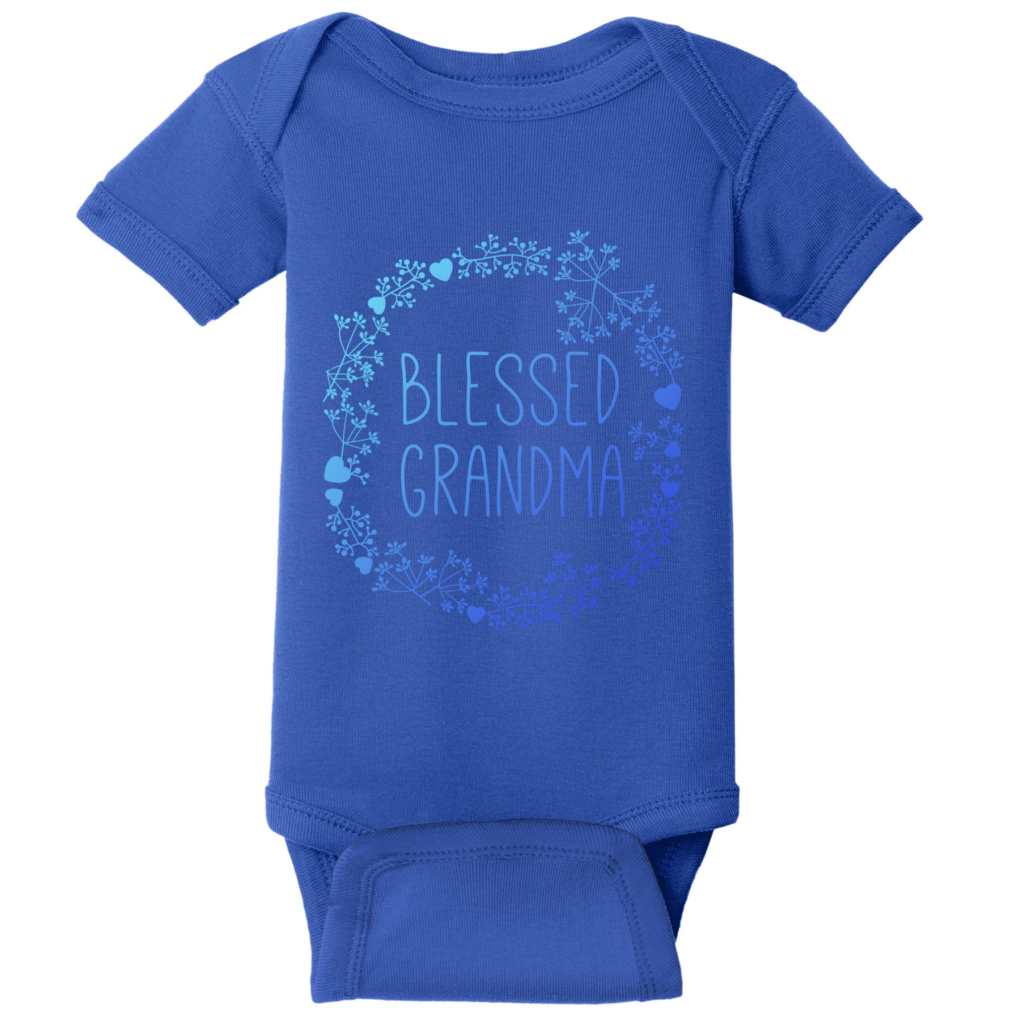 Blessed Grandma Christian Religious Funny Gift Best Grammy Ever Funny Gift Baby Bodysuit