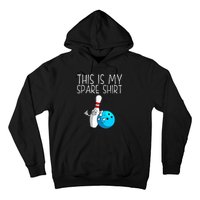 Bowling Gift Cool Bowler Spare Ball Pin Hoodie