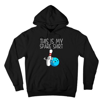 Bowling Gift Cool Bowler Spare Ball Pin Hoodie