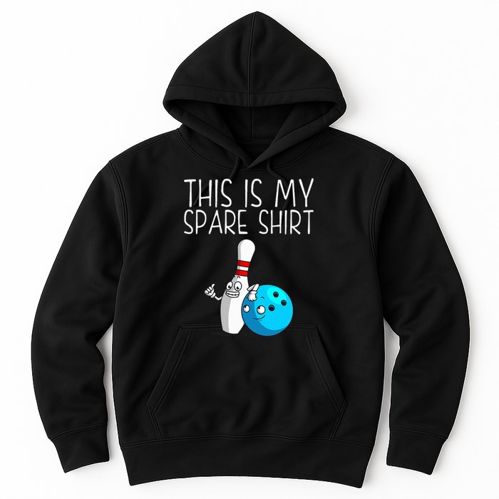 Bowling Gift Cool Bowler Spare Ball Pin Hoodie