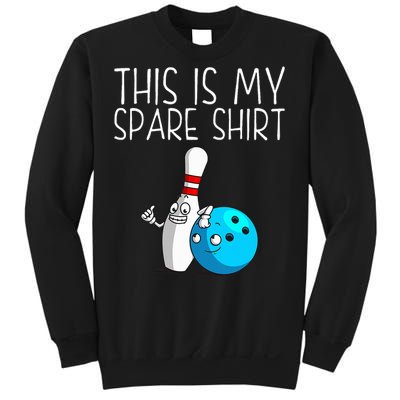 Bowling Gift Cool Bowler Spare Ball Pin Sweatshirt