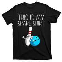 Bowling Gift Cool Bowler Spare Ball Pin T-Shirt