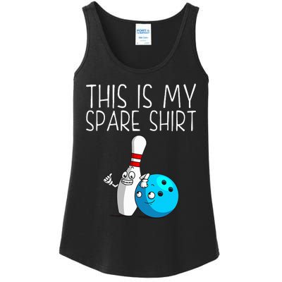 Bowling Gift Cool Bowler Spare Ball Pin Ladies Essential Tank