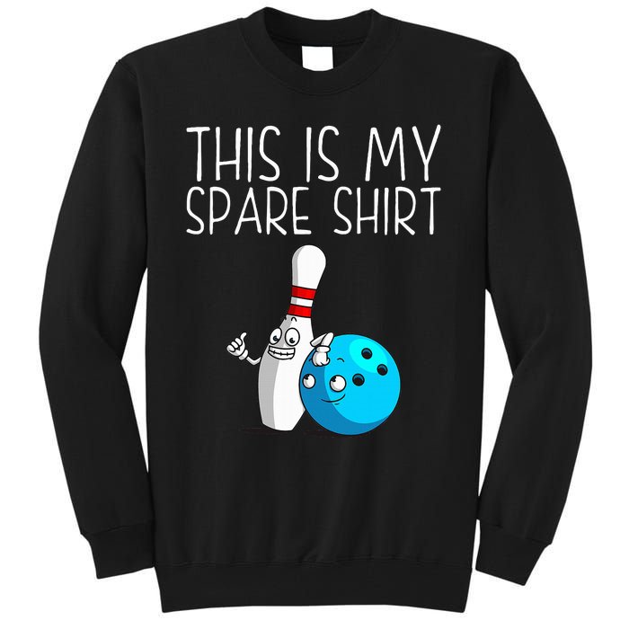 Bowling Gift Cool Bowler Spare Ball Pin Tall Sweatshirt