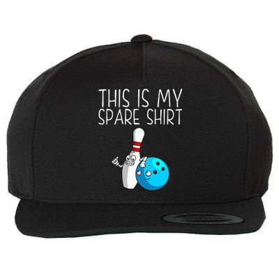 Bowling Gift Cool Bowler Spare Ball Pin Wool Snapback Cap