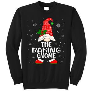 Baking Gnome Christmas Pajama Set Sweatshirt