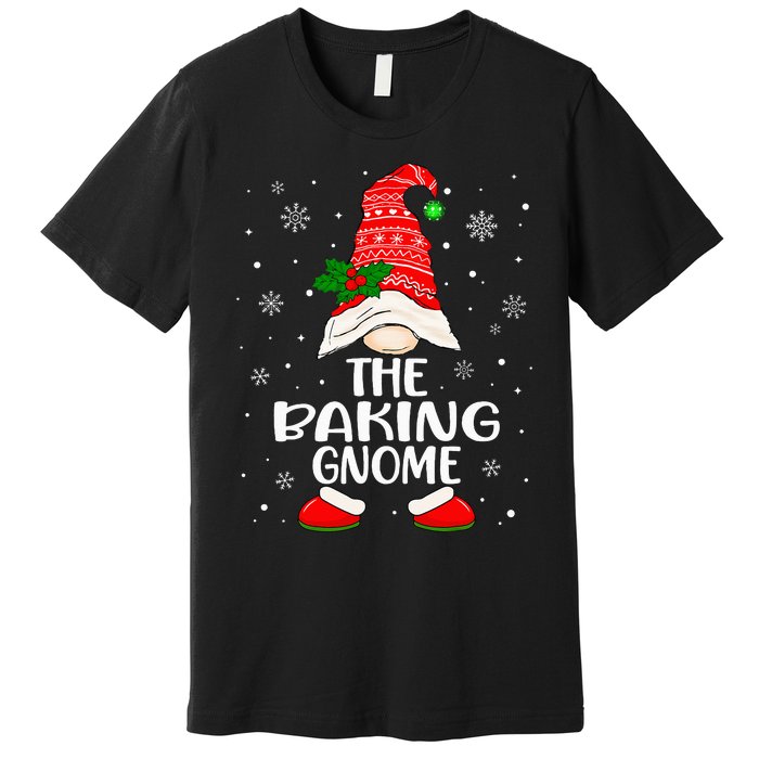 Baking Gnome Christmas Pajama Set Premium T-Shirt