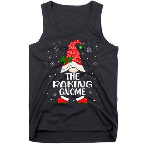 Baking Gnome Christmas Pajama Set Tank Top