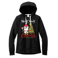 Boy Girl Christmas Pajamas Funny Penguin Women's Fleece Hoodie