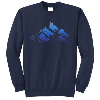 Blue Gradient Cool Sweatshirt