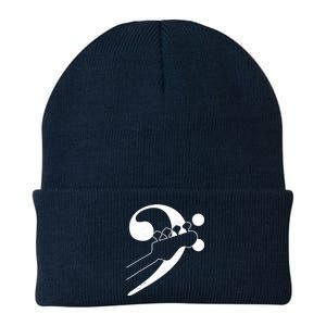 Bass Guitar Clef Bassist Musician Music Bass Player Gift Knit Cap Winter Beanie