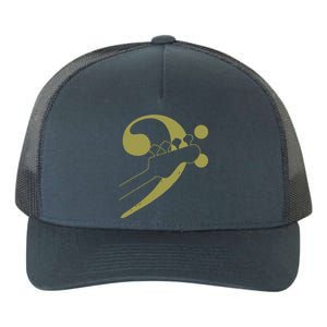 Bass Guitar Clef Bassist Musician Music Bass Player Gift Yupoong Adult 5-Panel Trucker Hat