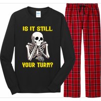 Board Game Card Is It Still Your Turn Funny Game Nights Long Sleeve Pajama Set