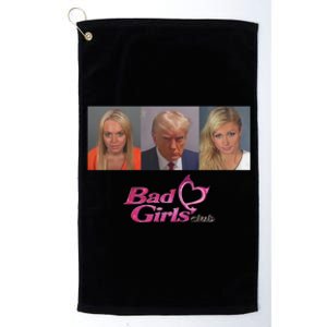 Bad Girls Club Trump 2024 Platinum Collection Golf Towel