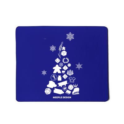 Board Game Component Meeple Design Christmas Tree Cute Gift Mousepad