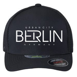 Berlin Germany Cool City Flexfit Unipanel Trucker Cap