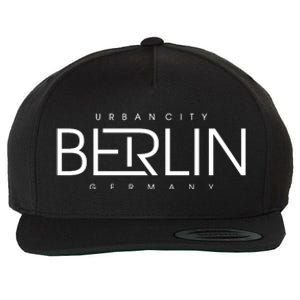 Berlin Germany Cool City Wool Snapback Cap