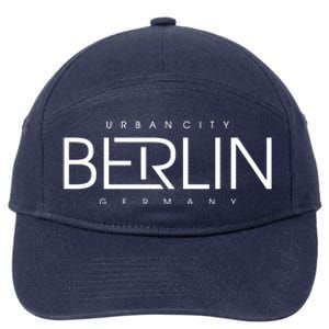 Berlin Germany Cool City 7-Panel Snapback Hat