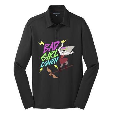 Bad Girl Coven Silk Touch Performance Long Sleeve Polo