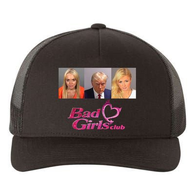 Bad Girls Club Donald Trump Mug Shot Yupoong Adult 5-Panel Trucker Hat