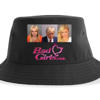 Bad Girls Club Donald Trump Mug Shot Sustainable Bucket Hat