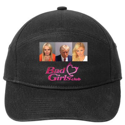 Bad Girls Club Donald Trump Mug Shot 7-Panel Snapback Hat