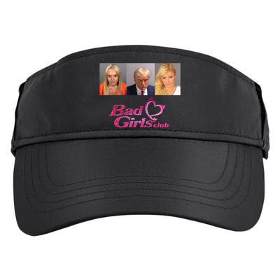 Bad Girls Club Donald Trump Mug Shot Adult Drive Performance Visor