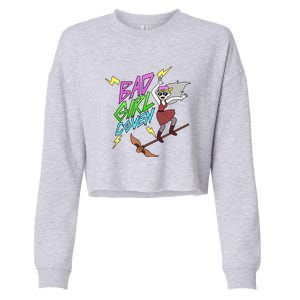 Bad Girl Coven Funny Bad Girl Cropped Pullover Crew