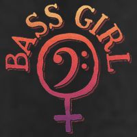 Bass Guitar Clef Bass Girl For Female Bassist & Bass Player Tumbler