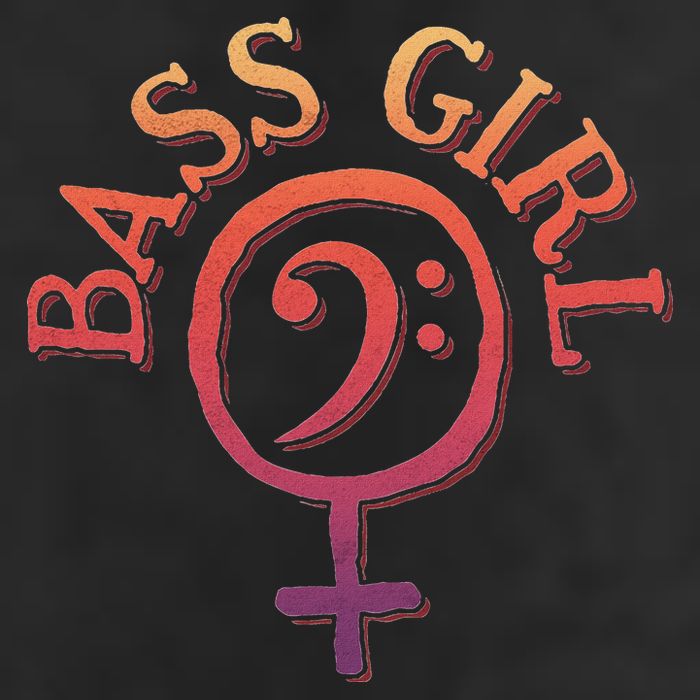 Bass Guitar Clef Bass Girl For Female Bassist & Bass Player Tumbler