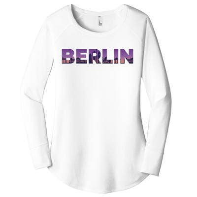 Berlin Germany City Women's Perfect Tri Tunic Long Sleeve Shirt