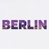 Berlin Germany City Flatbill Hat
