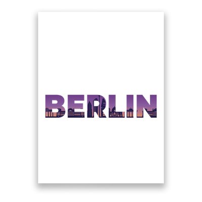 Berlin Germany City Poster