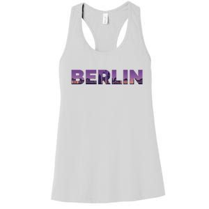 Berlin Germany City Women's Racerback Tank