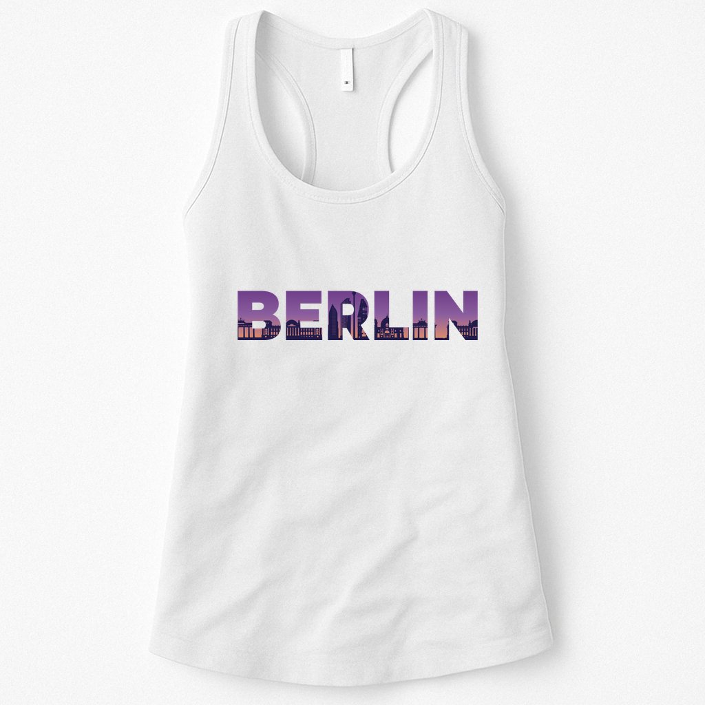 Berlin Germany City Womens Tank Top