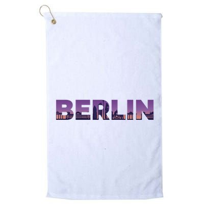Berlin Germany City Golf Towel