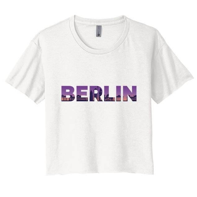 Berlin Germany City Crop Top