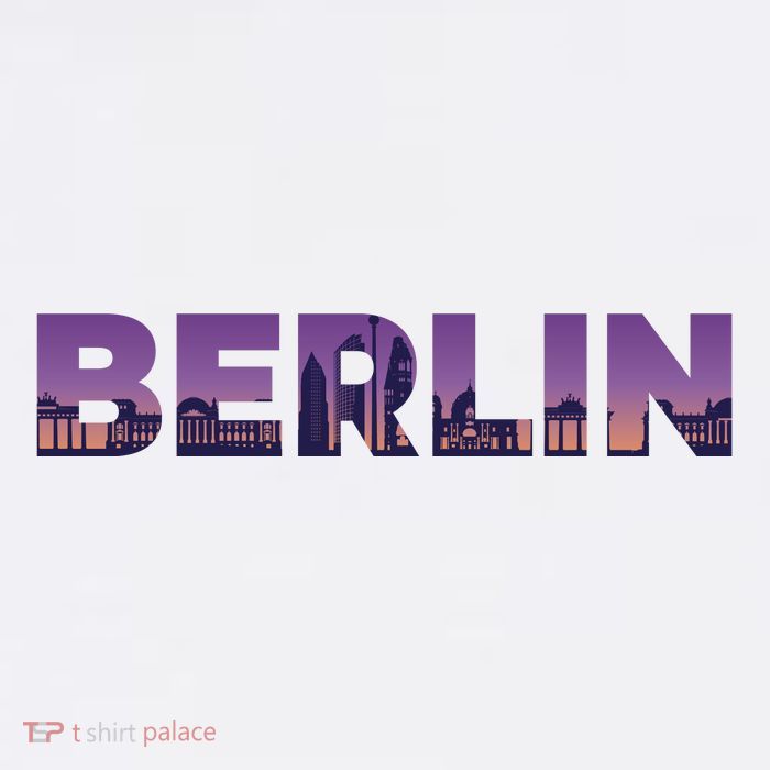 Berlin Germany City Women's V-Neck T-Shirt